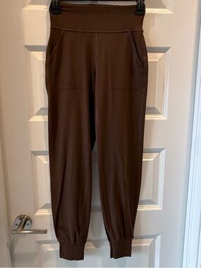 lululemon athletica Chocolate Brown Leggings - High-Waisted - Size 2